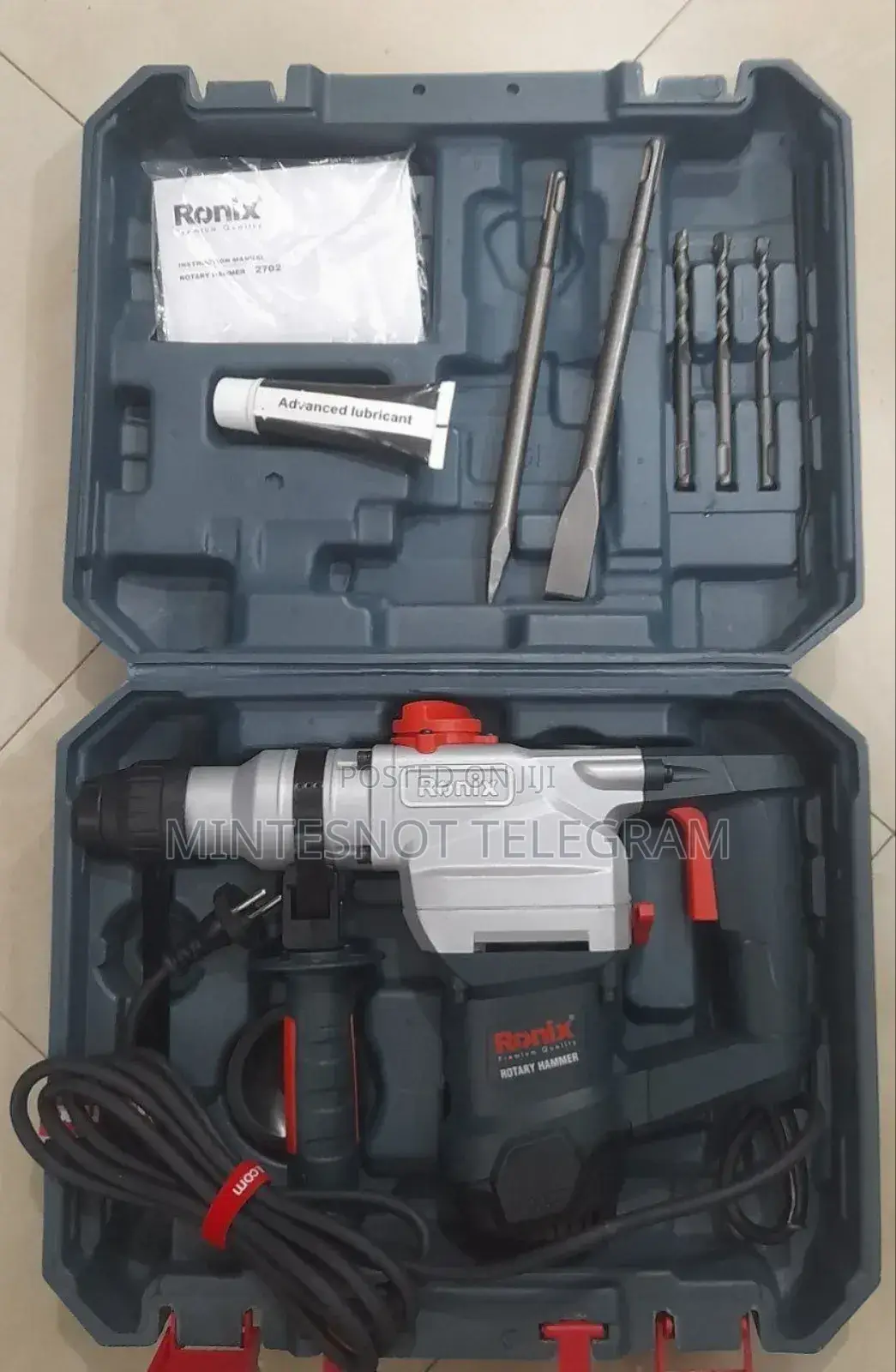 ሀመር ድሪል Ronix Rotery Hammer Chuck Size 28mm Power