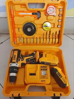 Photo - Dewalt Chargeable Drill With Accessories