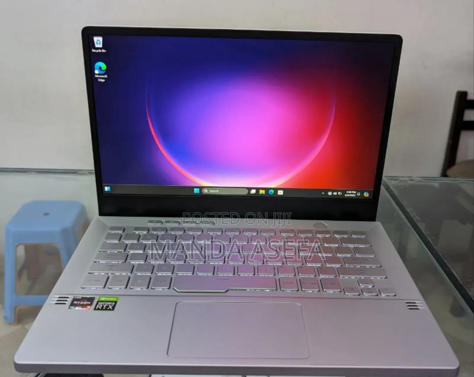 New Laptop Asus ROG Zephyrus G14 16GB Intel Core I5 SSD 512GB