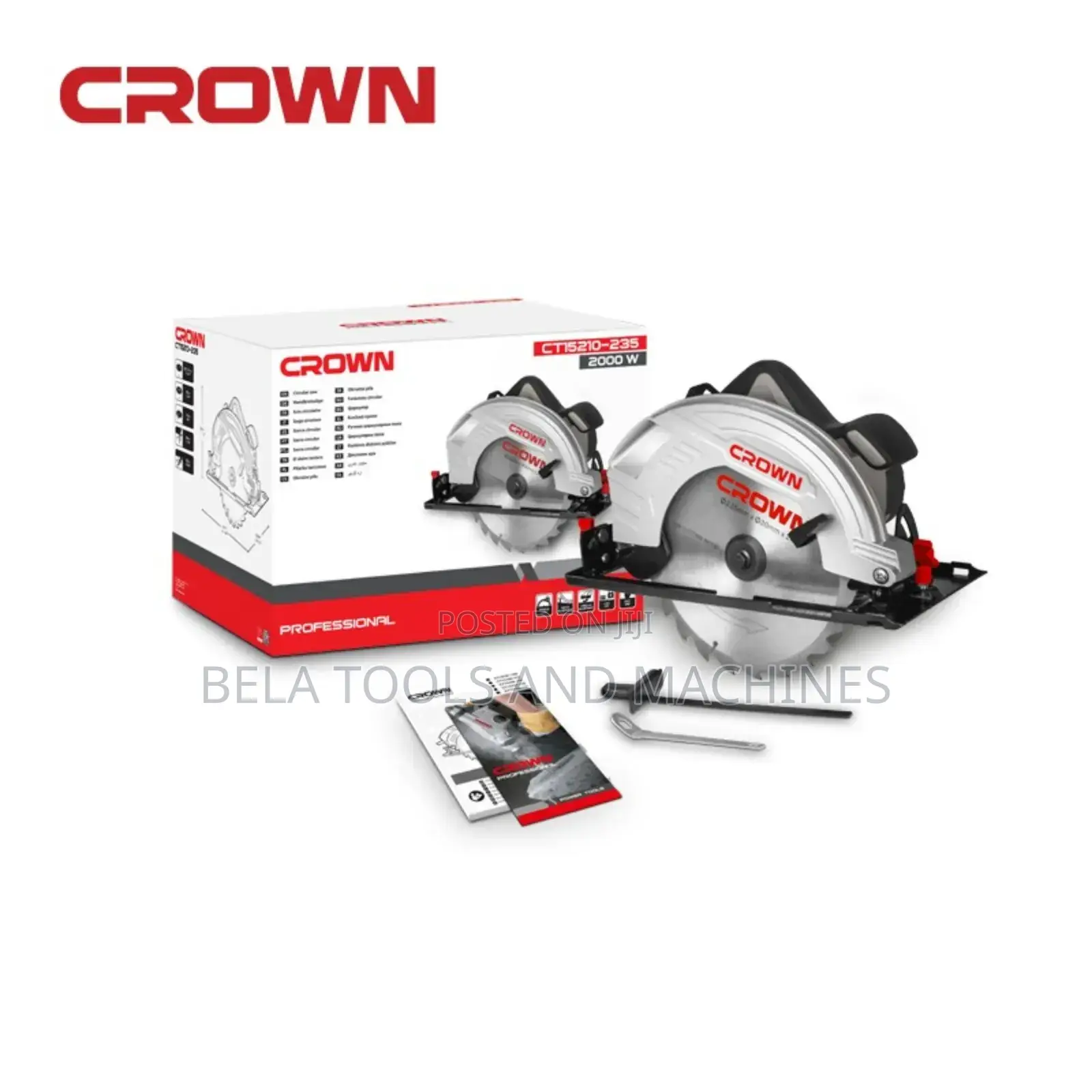 Crown Circular Saw 2000w