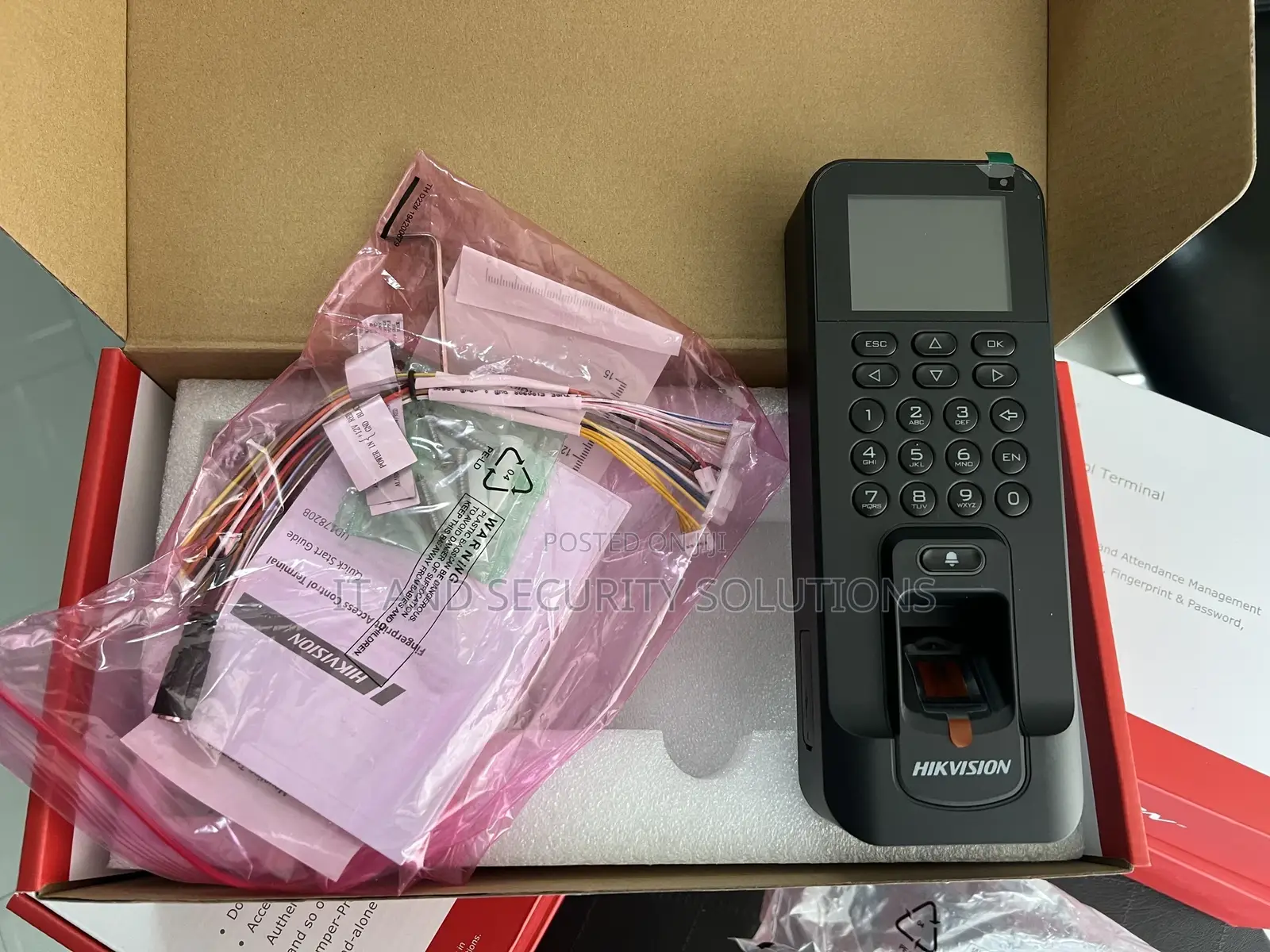 Hikvision Fingerprint Access Control Terminal - Pro Series