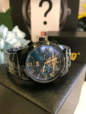 # Tevise Luxury Men's Watch, Retro Carved ,Waterproof