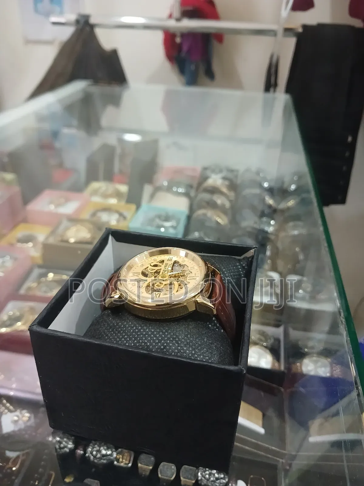 # Tevise Luxury Men's Watch, Retro Carved ,Waterproof