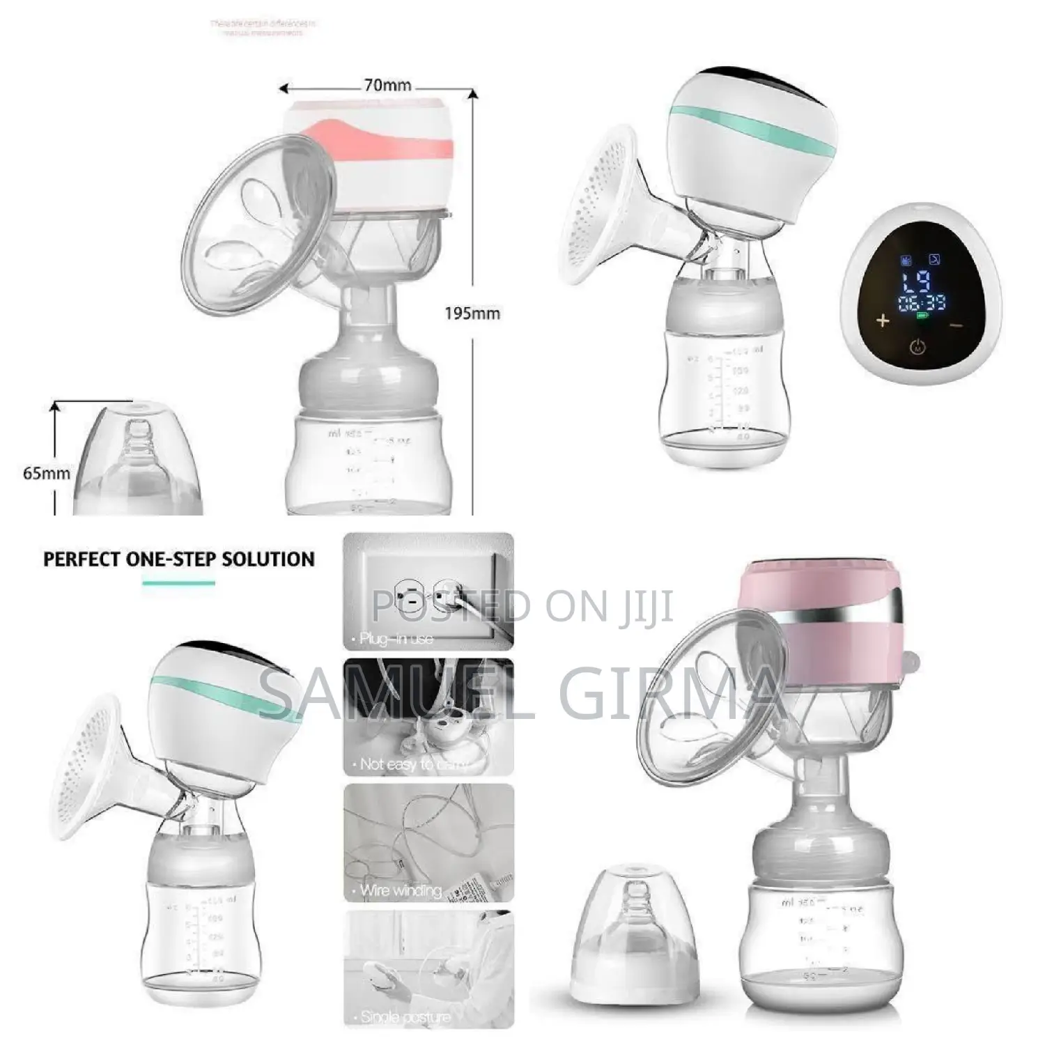 Wireless Integrated Electric Breast Pump