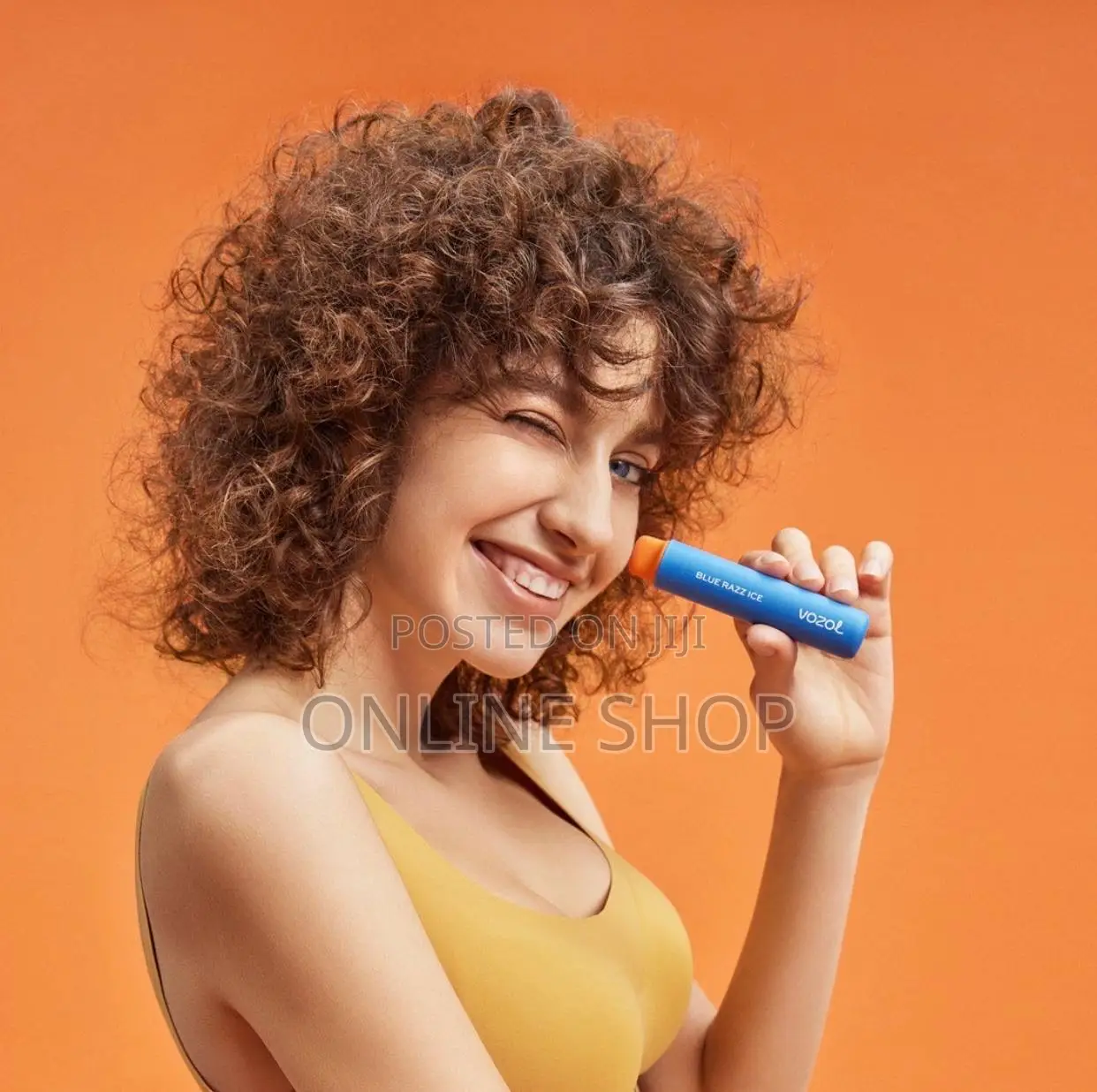 Vozol Blue Razz Ice Flavor 10,000 Vape Hookha