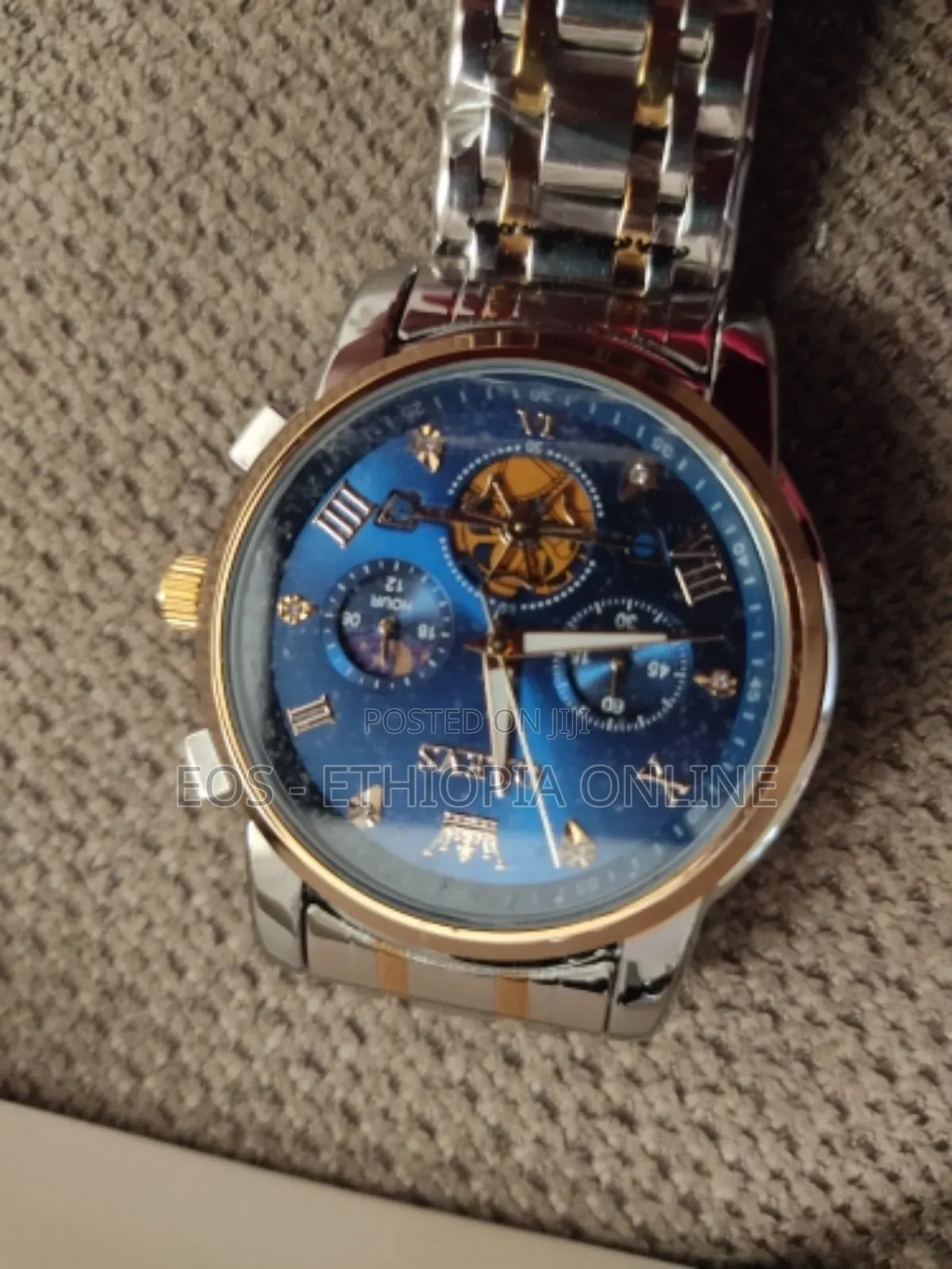 OLEVS Stainless Steel Chronograph Watches for Men [Preorder]