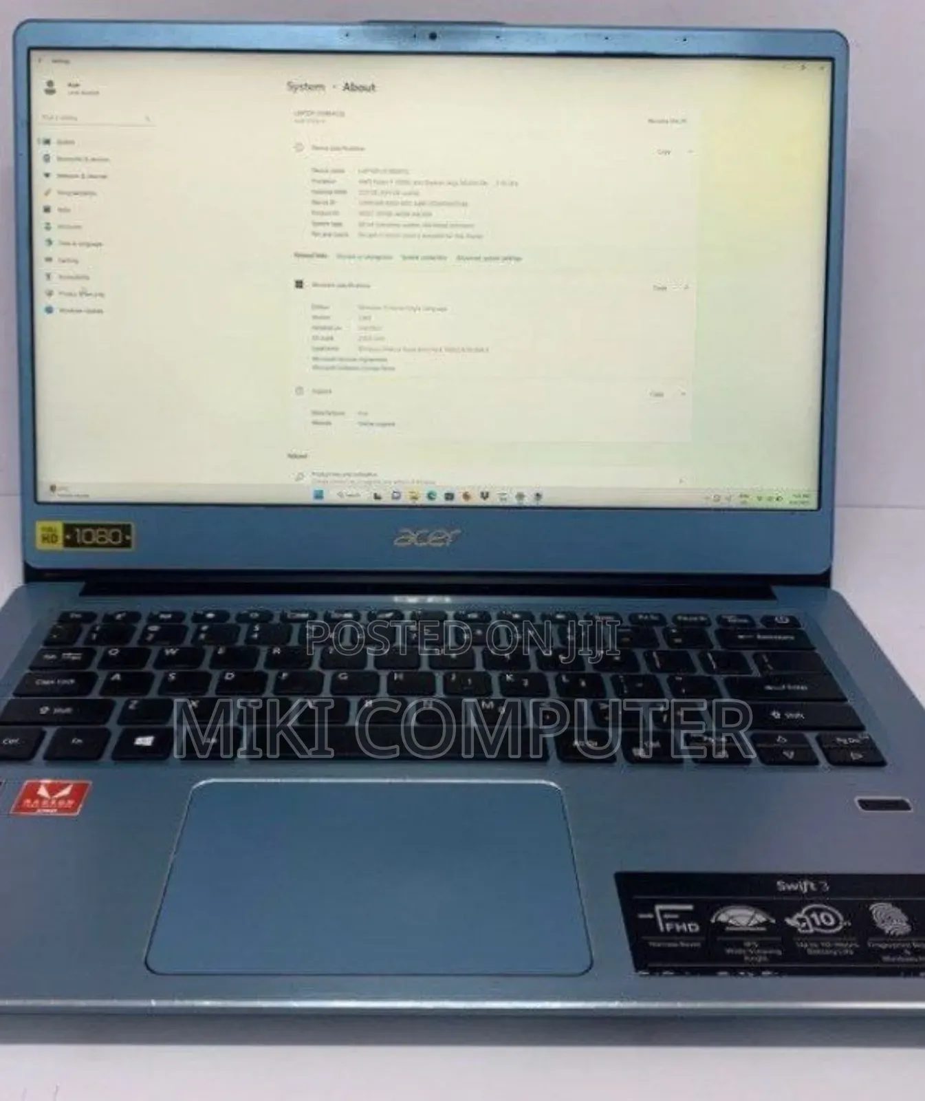 New Laptop Acer Aspire 5 8GB AMD Ryzen 5 SSD 256GB