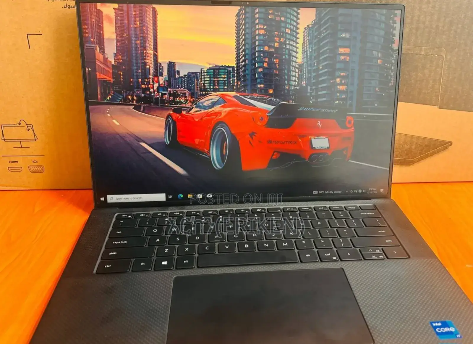 New Laptop Dell Precision 15 3520 16GB Intel Core I7 SSD 512GB