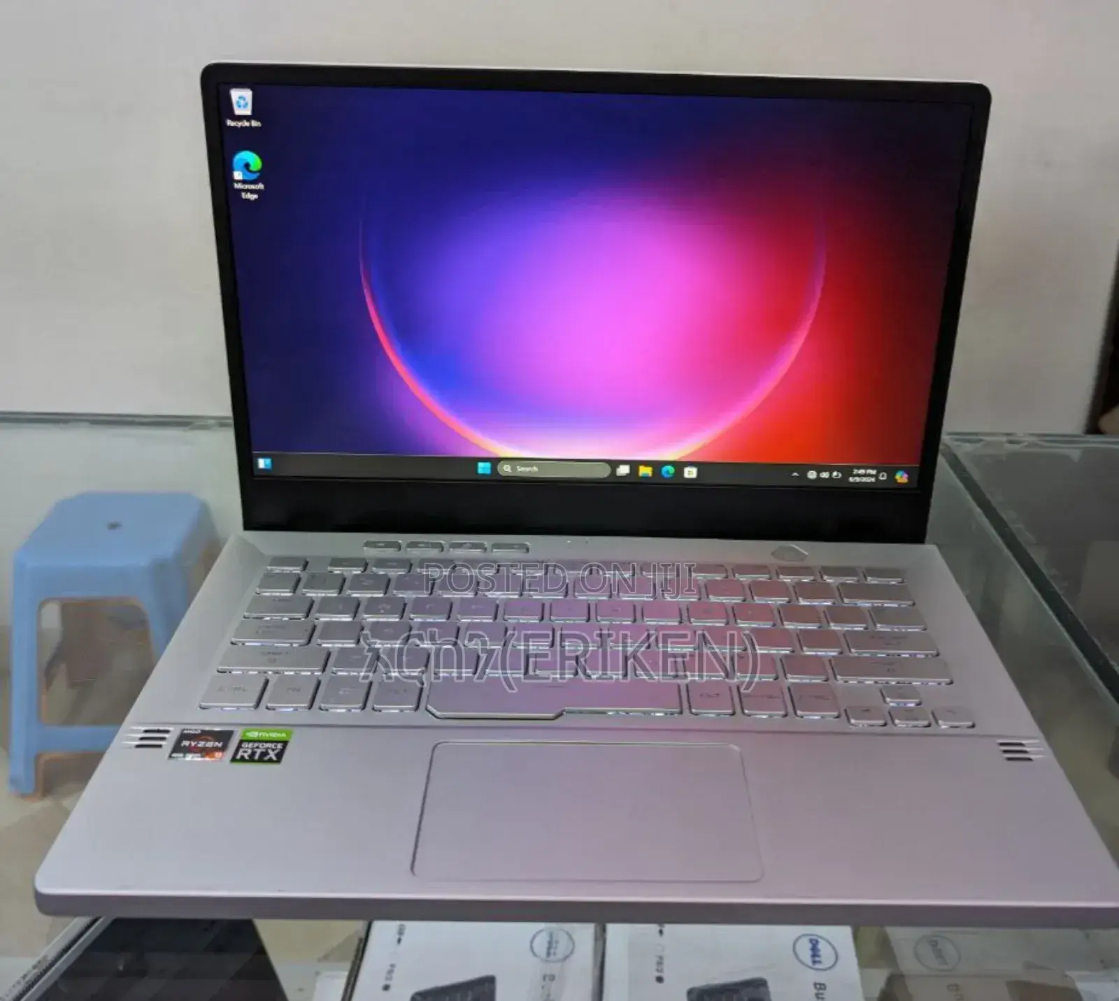 New Laptop Asus ROG Zephyrus G14 16GB AMD Ryzen 7 SSD 512GB