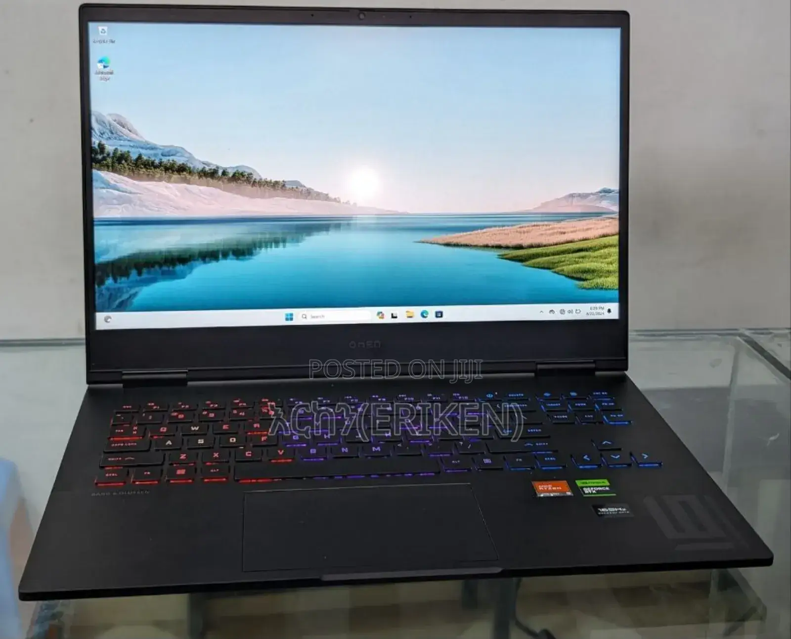 New Laptop HP Omen 16 16GB AMD Ryzen 9 SSD 512GB