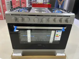 Photo - Vestel 90 X 60 Gas Cooker With 4 Gas Burners 2 Hotplates