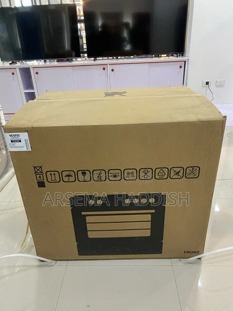 Vestel 90 X 60 Gas Cooker With 4 Gas Burners 2 Hotplates