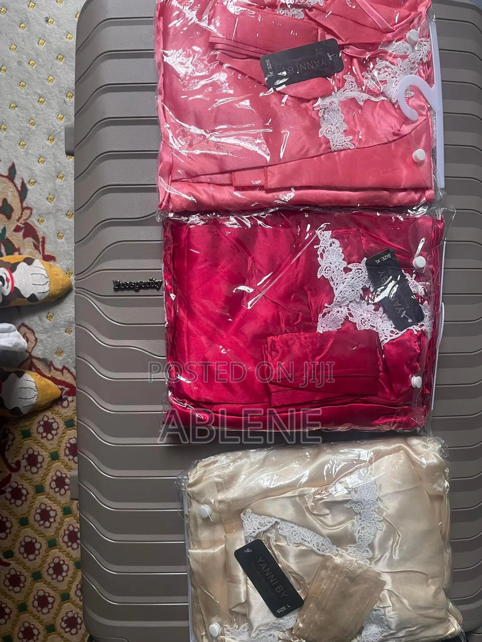 5 Pieces Silk Women Pajamas