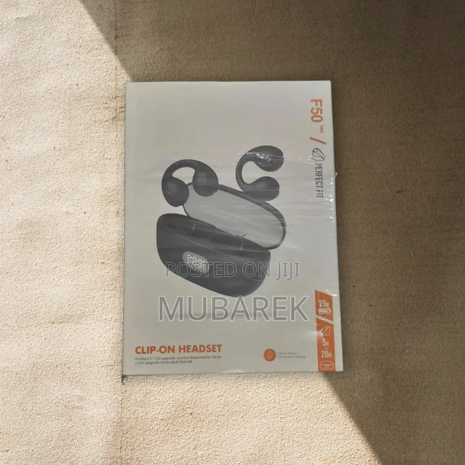 F50 Earhook: Ergonomic Listening Solution