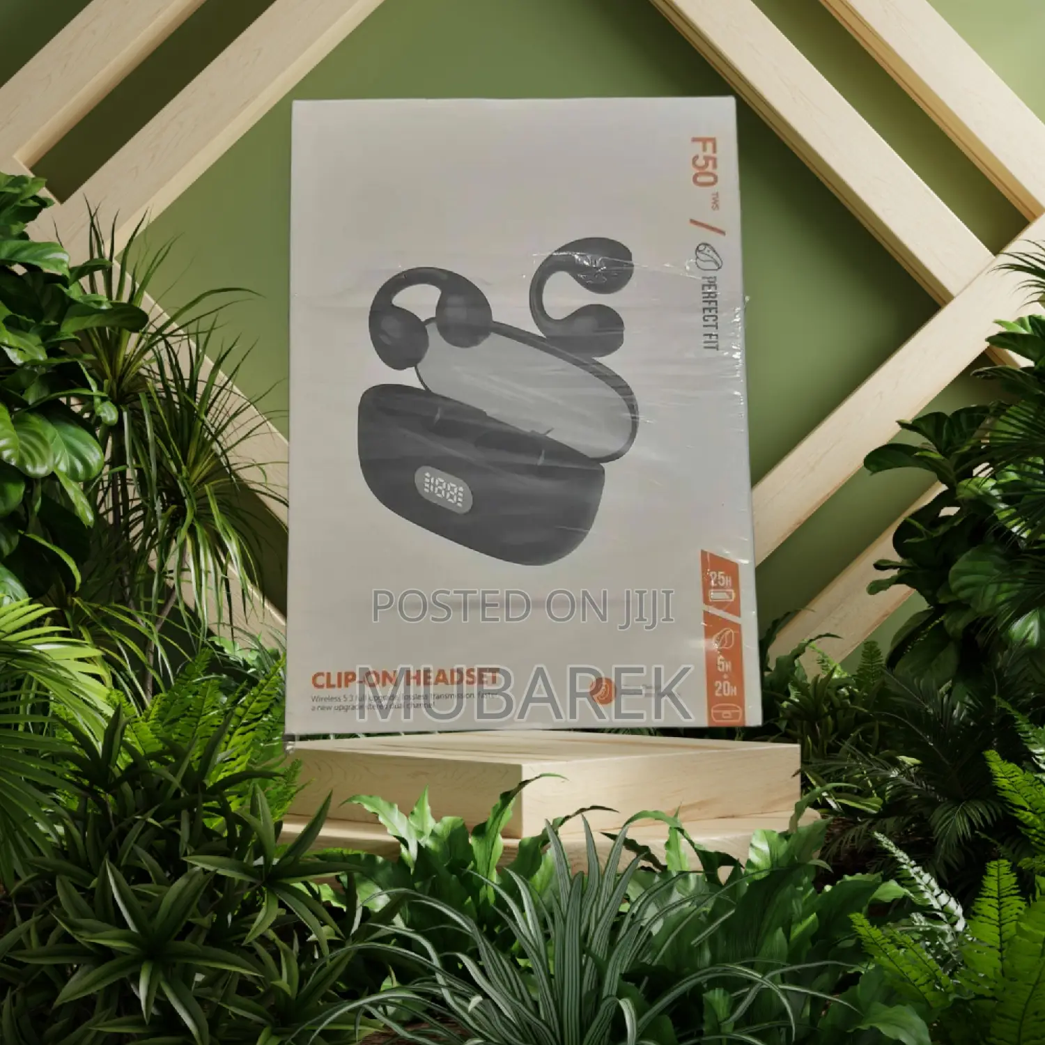 F50 Earhook: Lightweight, Versatile Audio Device