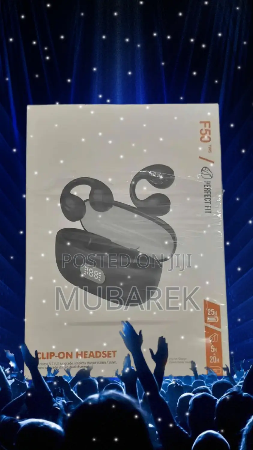 F50 Earhook: Versatile Audio, Stylish Accessory