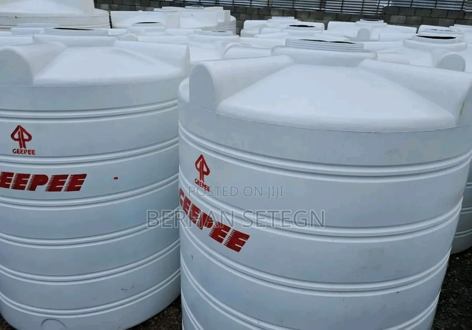 Vertical Plastic Water Tanker Roto Tanker