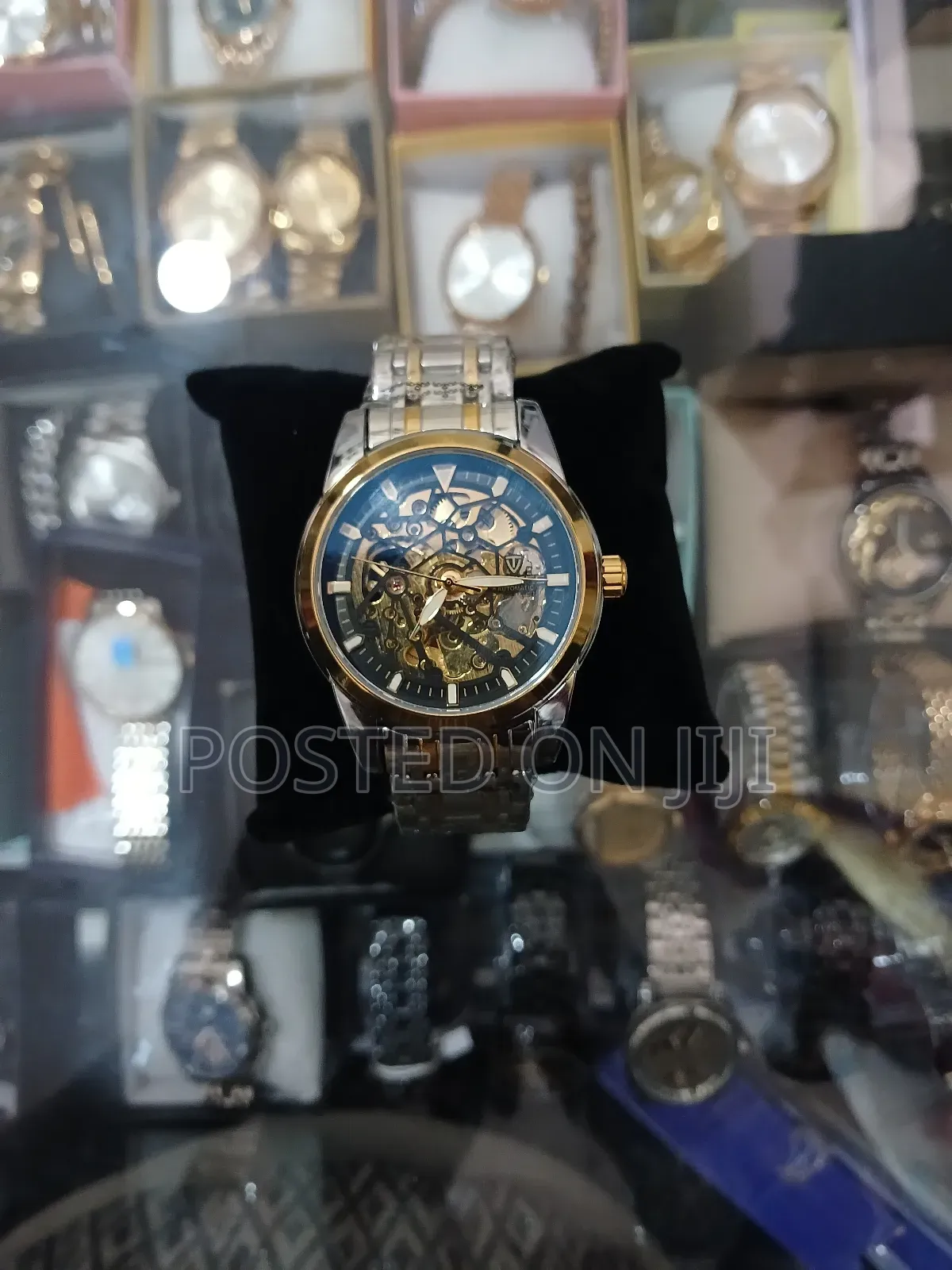 # Tevise Luxury Men's Watch, Retro Carved ,Waterproof