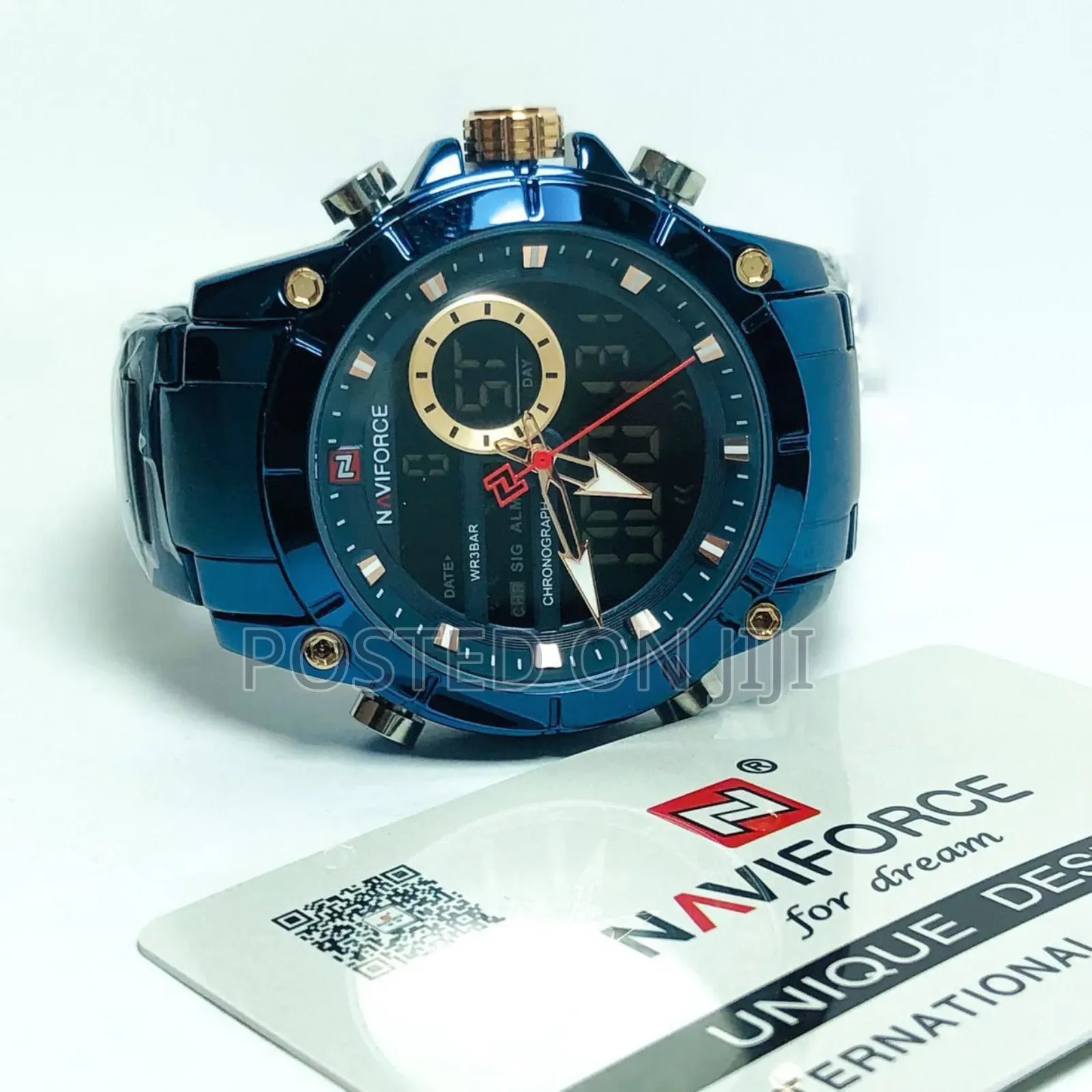 #Navi Force Men's Elegant Watch