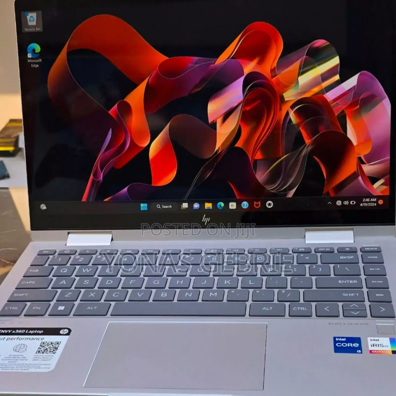 New Laptop HP Envy X360 8GB Intel Core I5 SSD 512GB