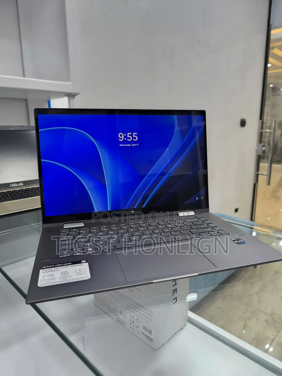 New Laptop HP Envy X360 32GB Intel Core I7 SSD 1T