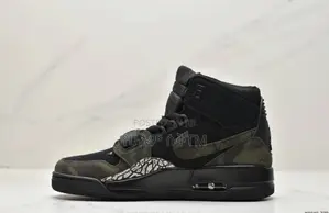 Original Air Jordan 312 Legacy ‘Black Camo Green’ Boots Shoe