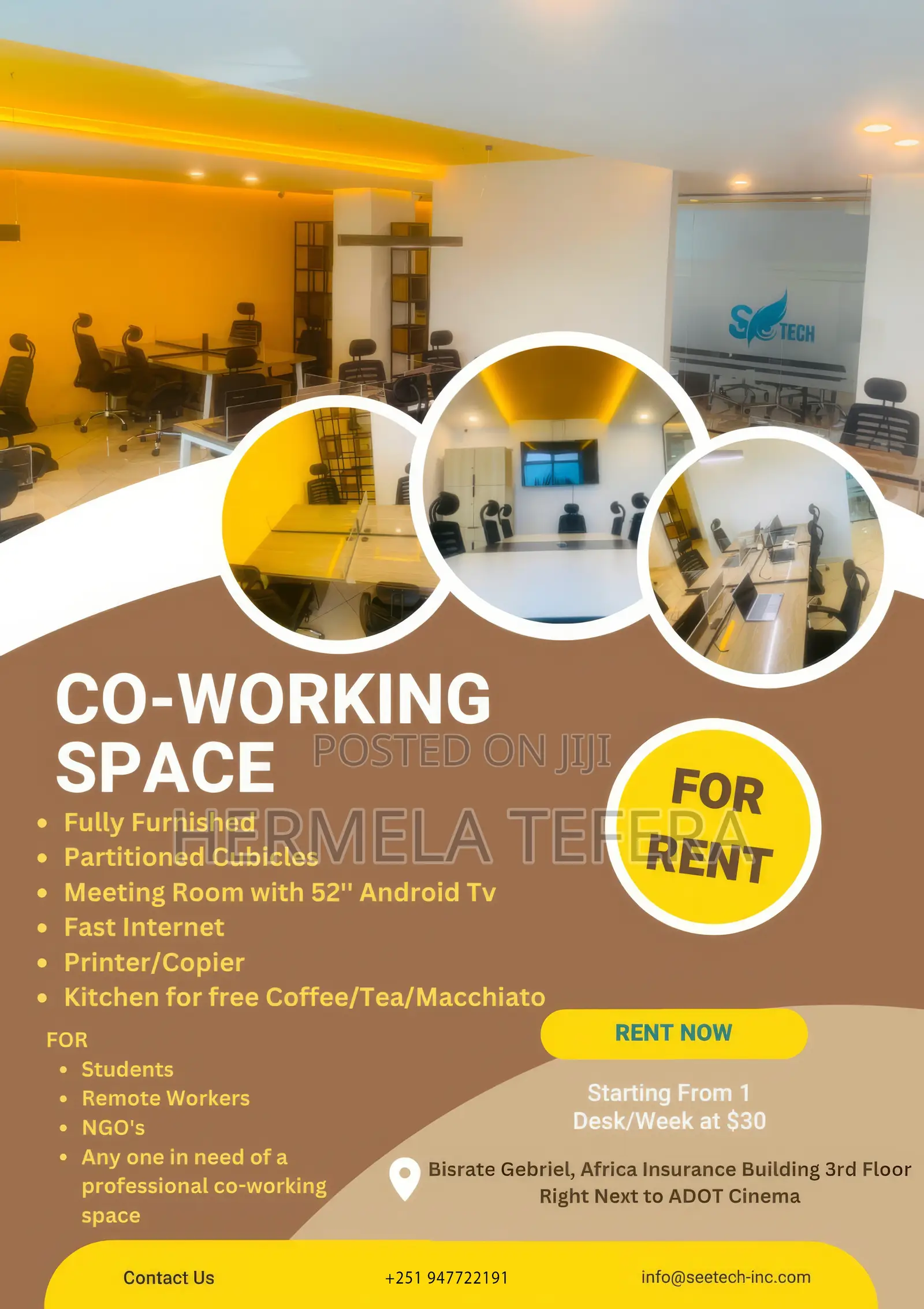 Office for Rental Space