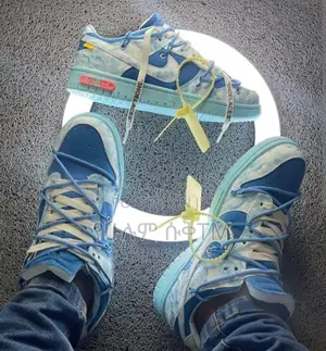 Photo - Original Nike Sb Dunk Low X Off White ‘Sky Blue’ Shoes