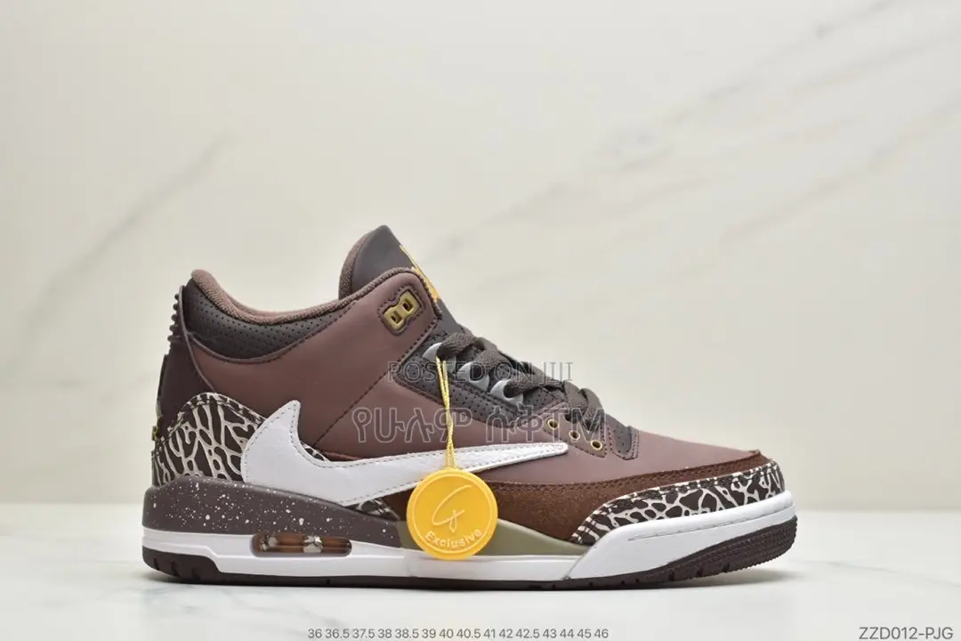 Original Travis Scott X Air Jordan 3 Retro ‘Brown’ Shoes