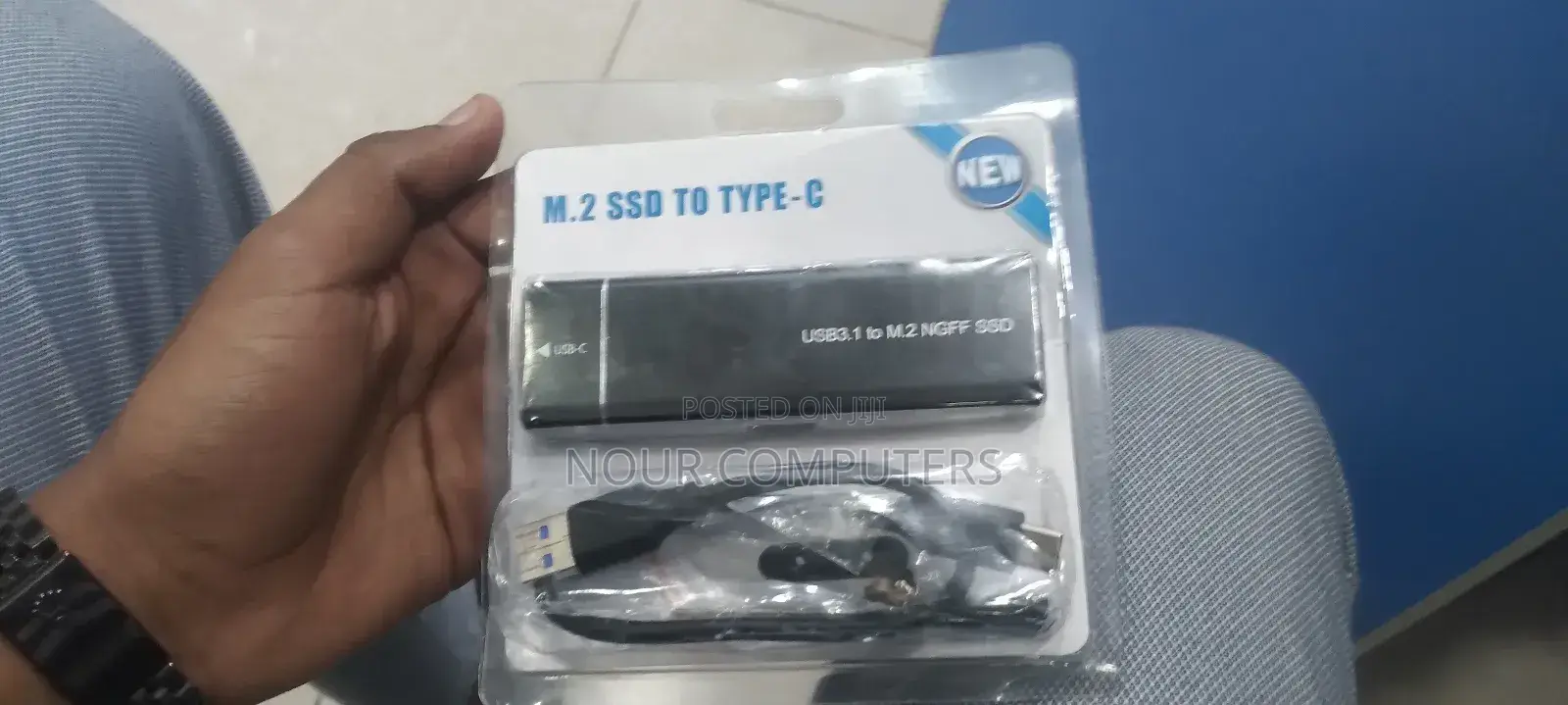 USB 3.1 to M.2 SSD ADAPTER -Type C External SSD Enclosure