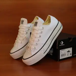 Original Converse All Star Platform Double Sole Low Top Shoe