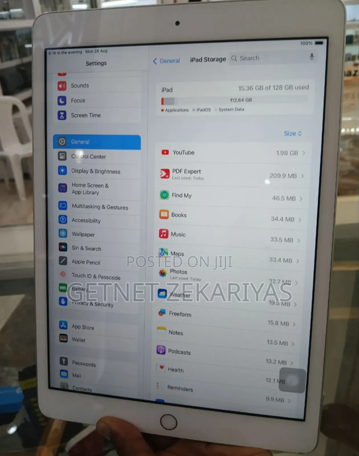 New Apple iPad 10.2 (2020) 128 GB