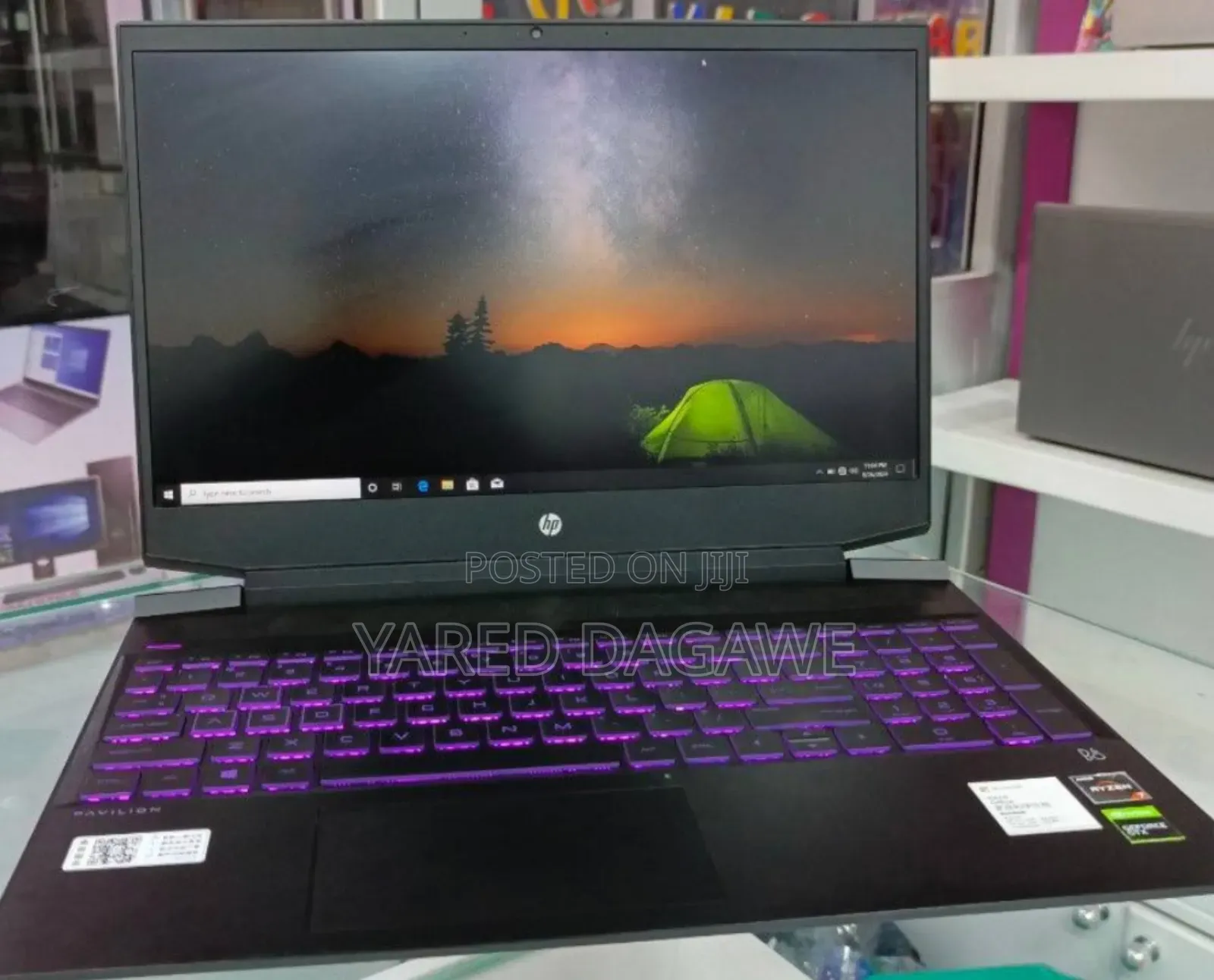 New Laptop HP Pavilion Power 15 16GB AMD Ryzen 7 SSD 512GB