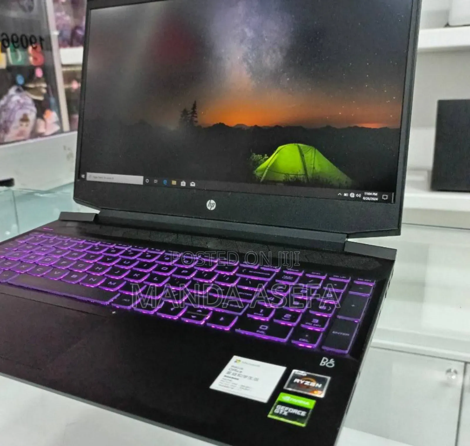 New Laptop HP Pavilion Power 15 16GB AMD Ryzen 7 SSD 512GB