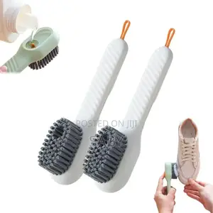 Multi-Functional Shoe Cleaning Brush With Soap Dispenser