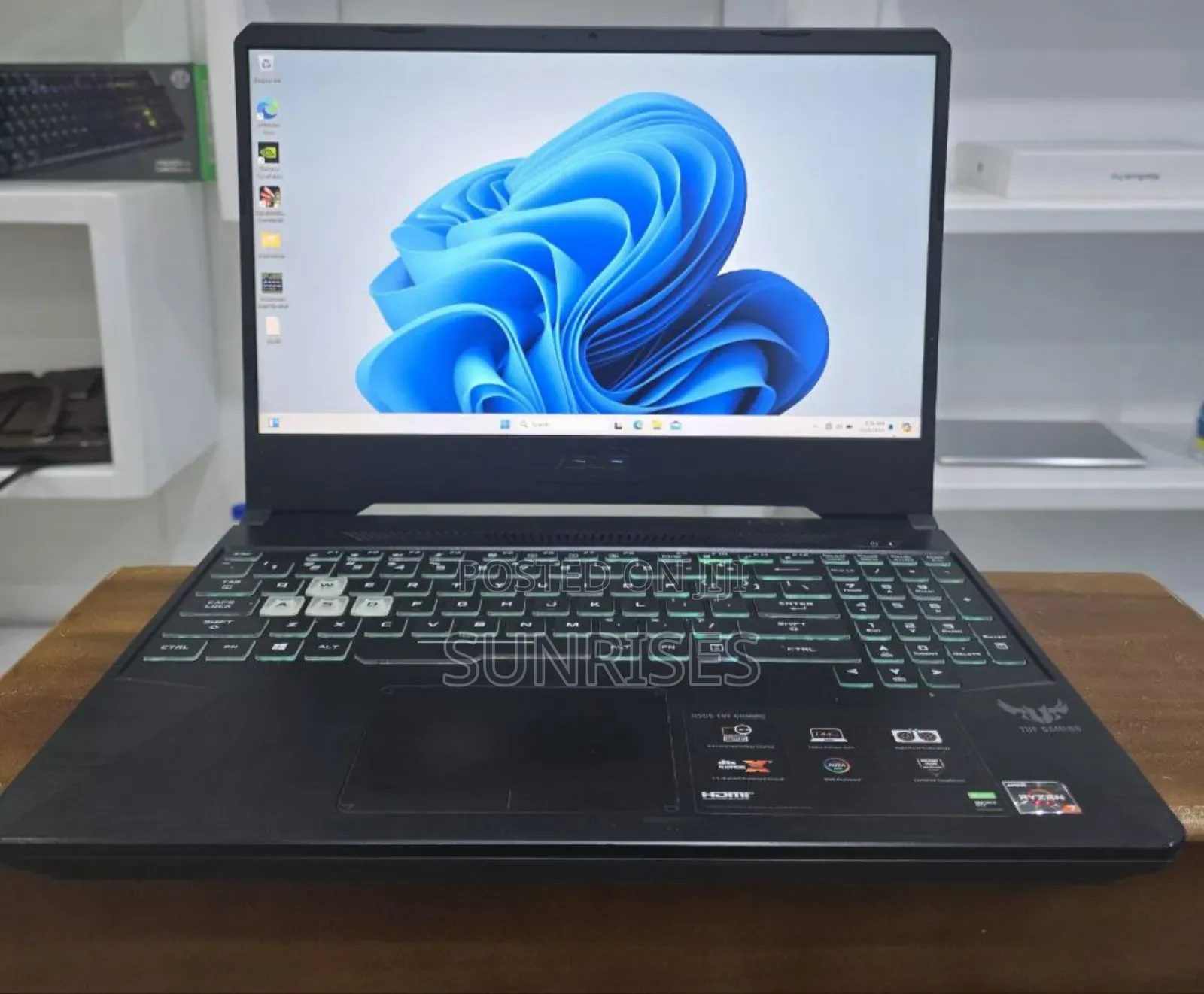 New Laptop Asus TUF Gaming FX504 16GB AMD Ryzen 7 SSD 512GB