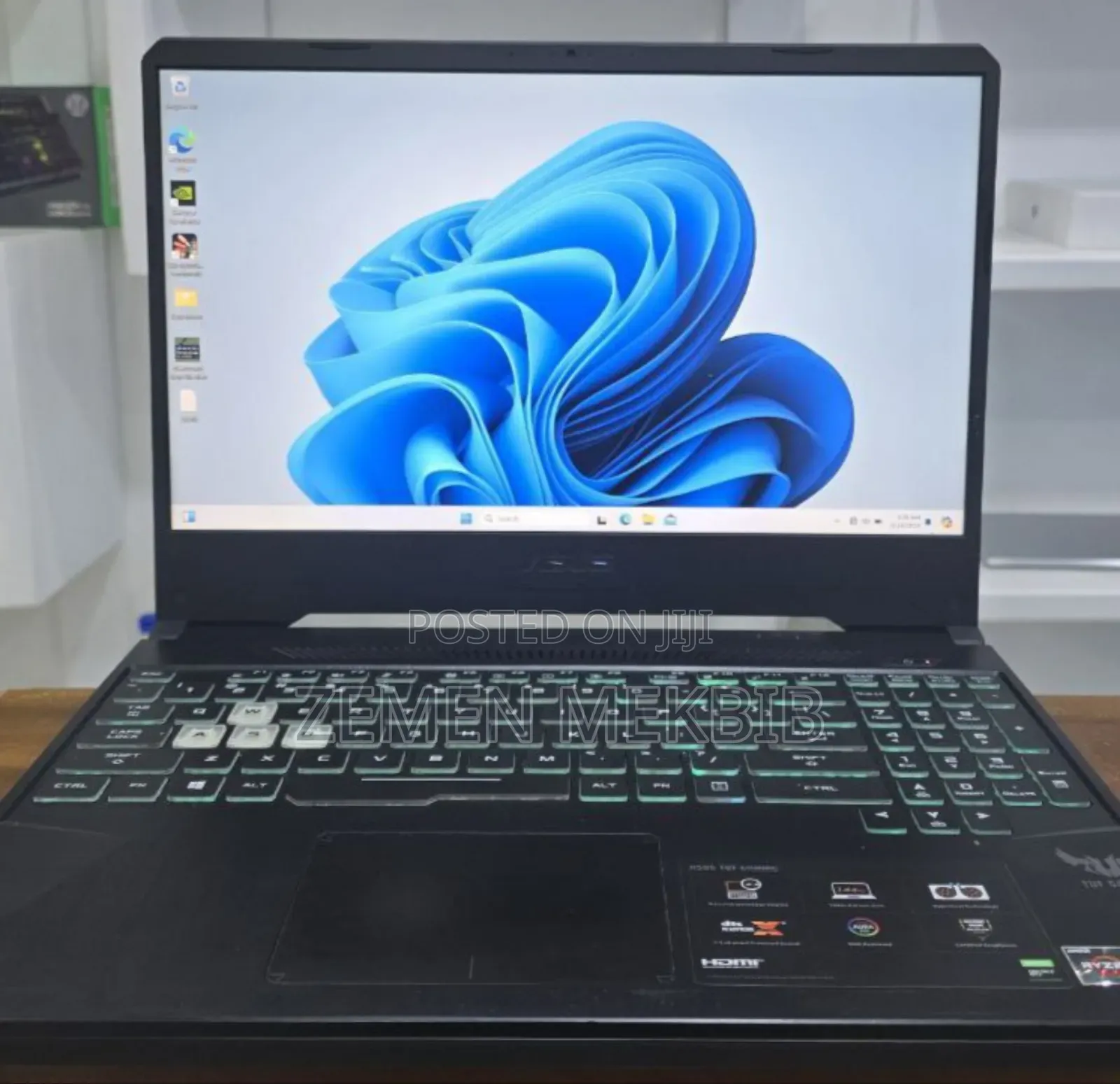 New Laptop Asus TUF Gaming A15 16GB AMD Ryzen 7 SSD 512GB