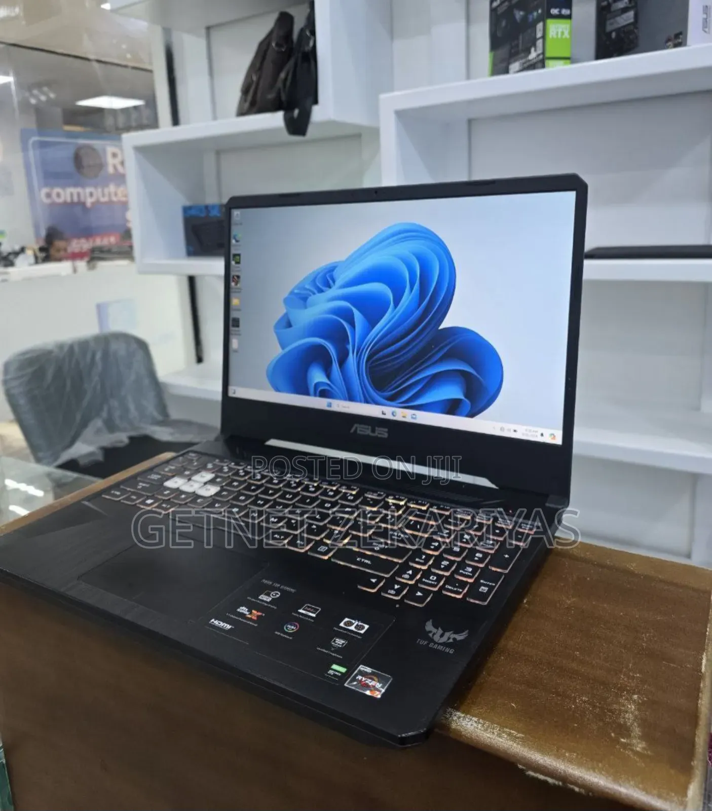 New Laptop Asus TUF Gaming A15 16GB AMD Ryzen 7 SSD 512GB