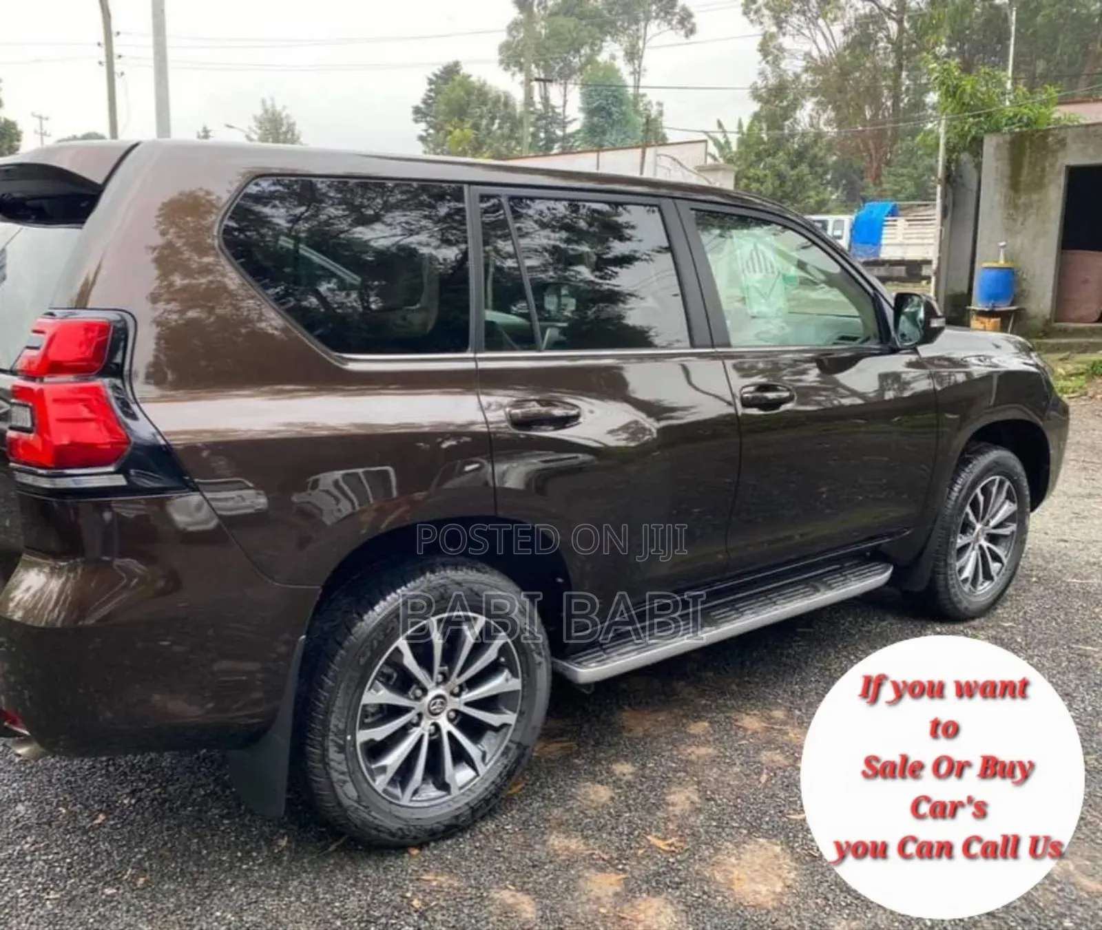 Toyota Land Cruiser Prado 2020 Brown