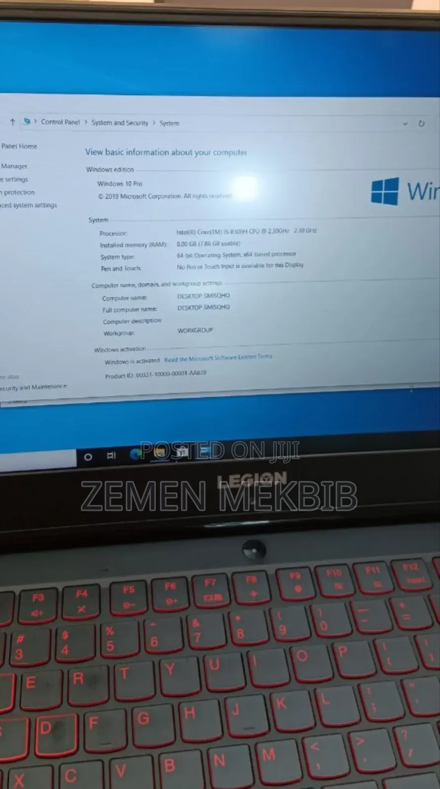 New Laptop Lenovo Legion 5 16GB Intel Core I5 SSD 512GB