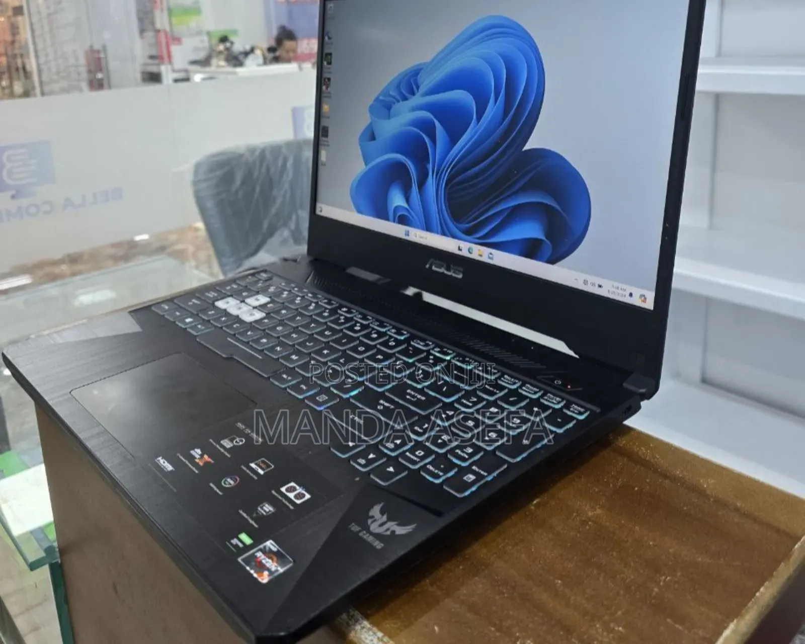 New Laptop Asus TUF Gaming A15 16GB AMD Ryzen 7 SSD 512GB