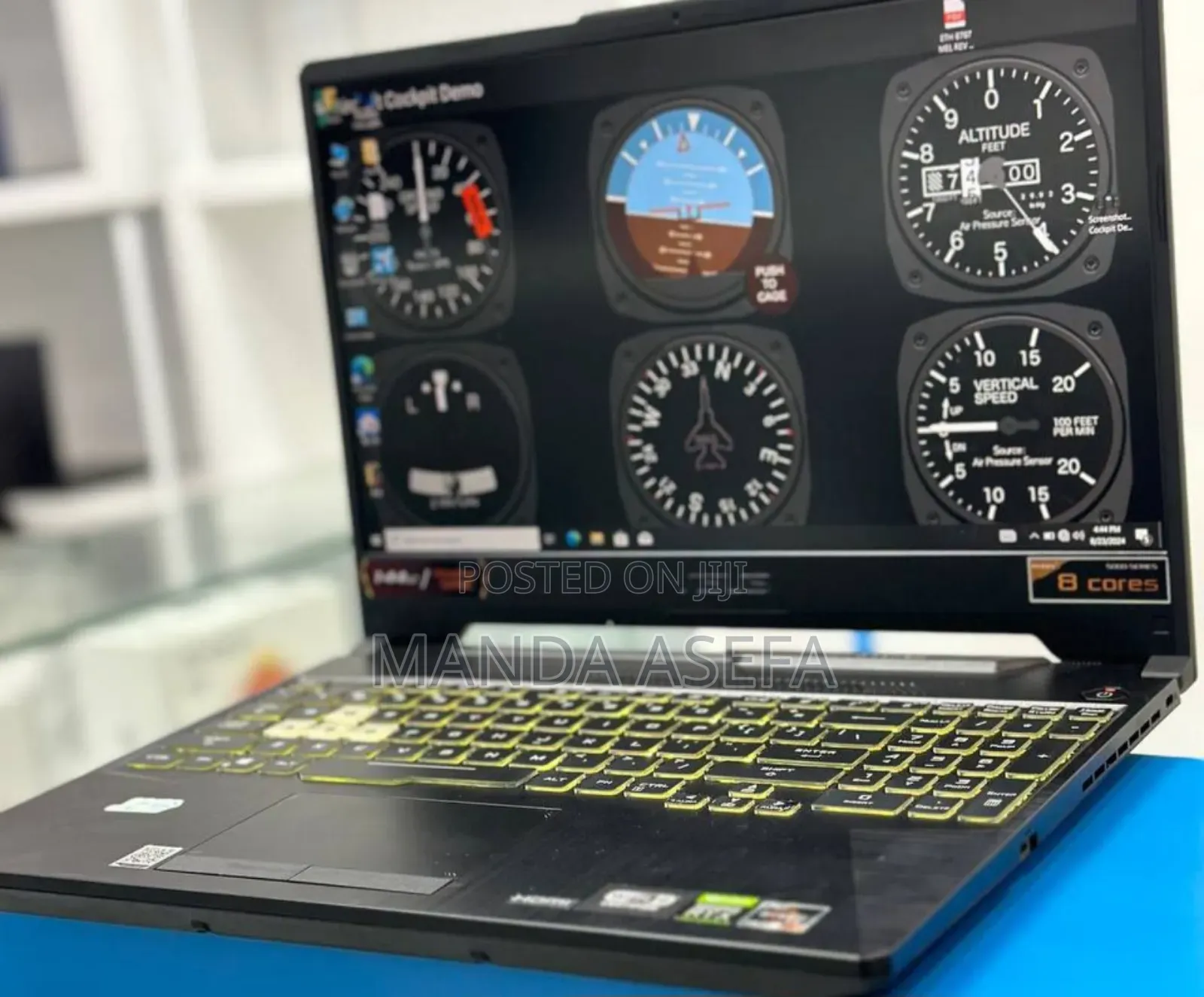 New Laptop Asus TUF Gaming A15 16GB AMD Ryzen 7 SSD 512GB