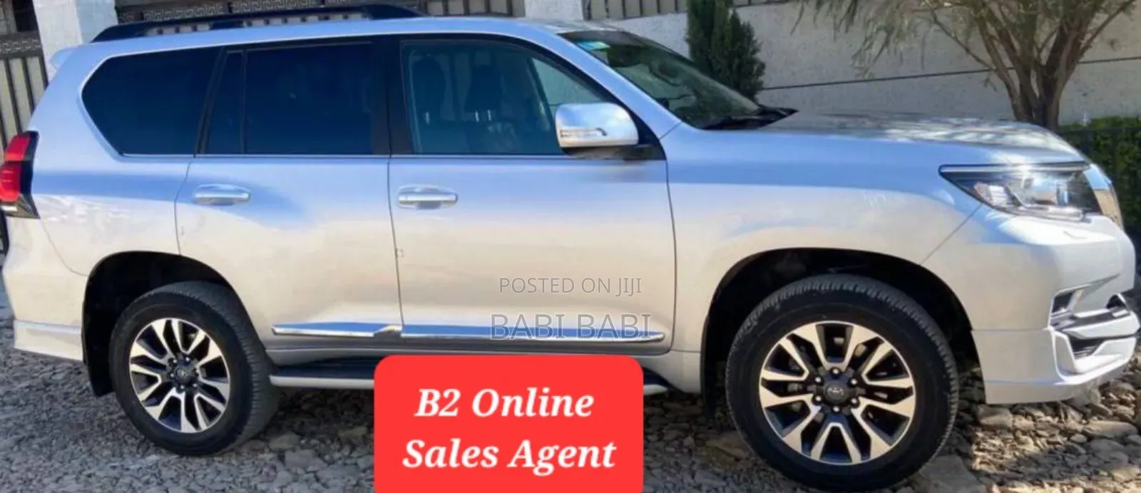 Toyota Land Cruiser Prado 2023 Silver