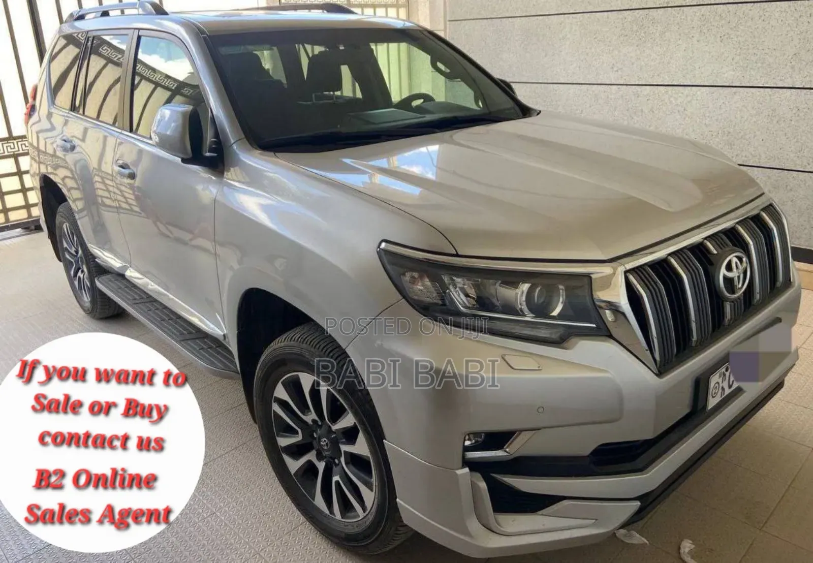 Toyota Land Cruiser Prado 2023 Silver