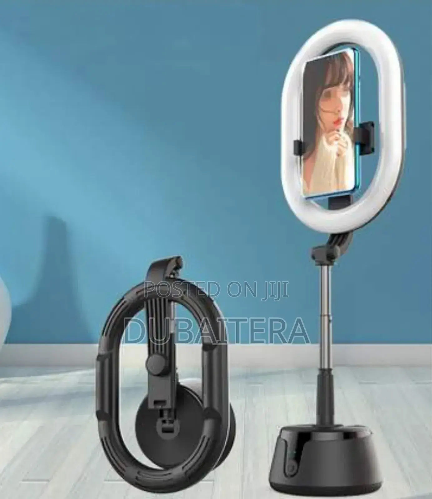 Hands Free Capturecam 360° Face Object Tracker Ring Light