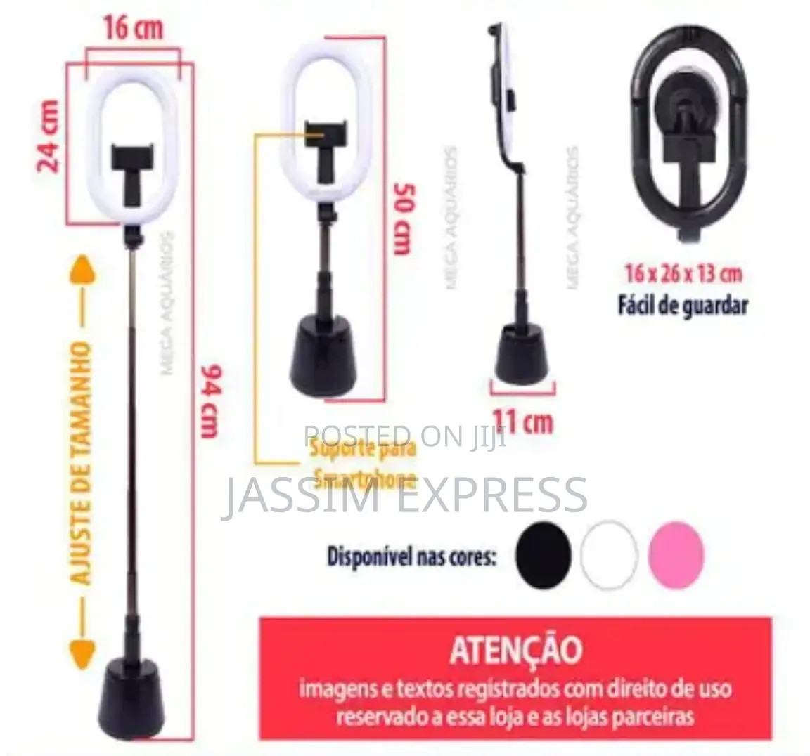 Auto Face Tracking 360 Degree Rotating Ringlight