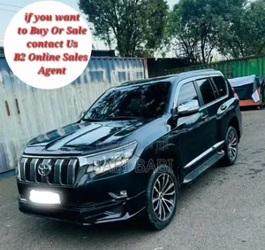 Toyota Land Cruiser Prado 2012 Matt Black