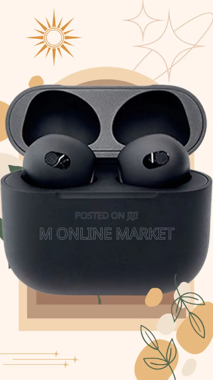Black New Airpod Pro 3rd Gen: Enhanced Connectivity Comfort
