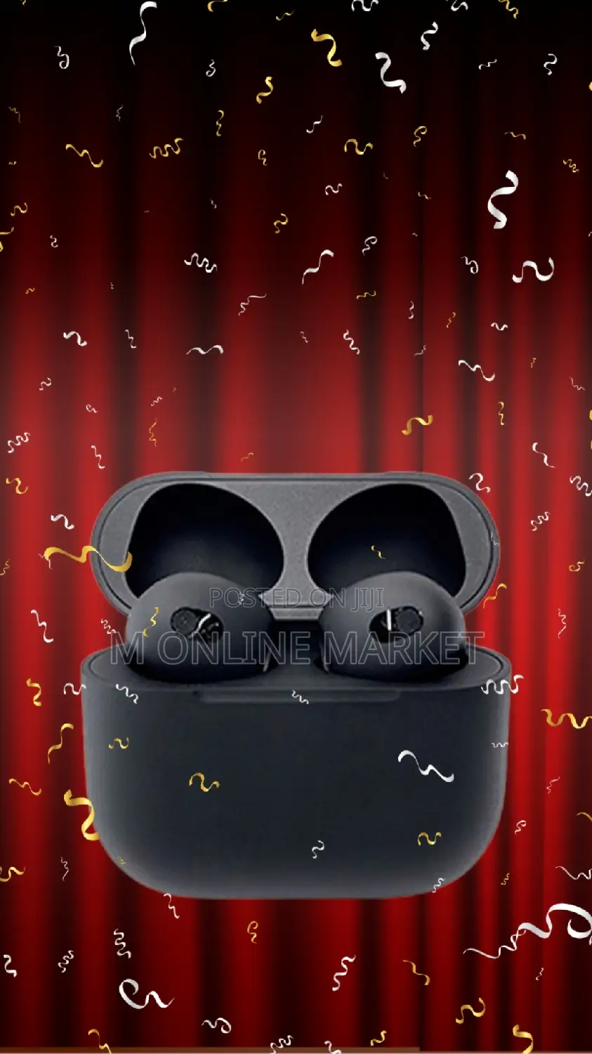 Black New Airpod Pro 3rd Gen: Premium Audio