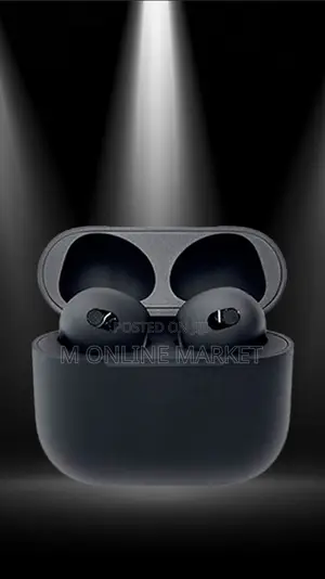 Photo - Black New Airpod Pro 3rd Gen: Intelligent Tracking